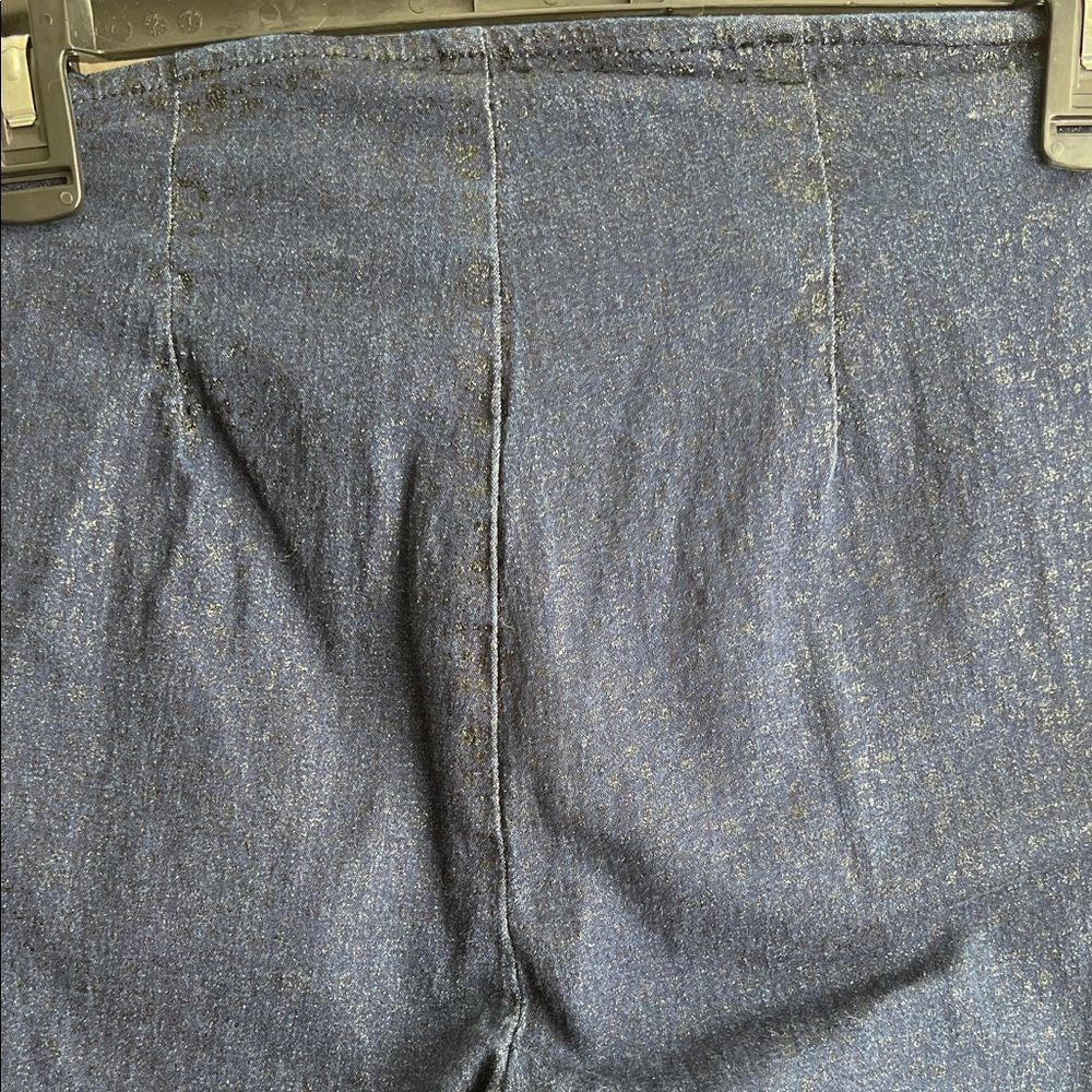 ABS by Allen Jeans Clean Front Dark Wash with Black Shiny Speckles in Size 12 - Picture 8 of 15